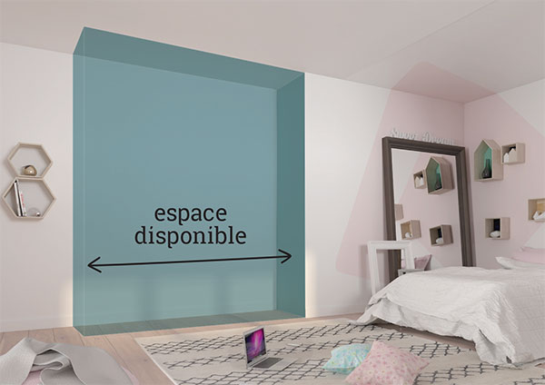 emplacement dressing