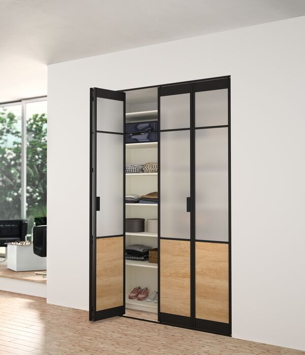 Porte pliante factory sur mesure