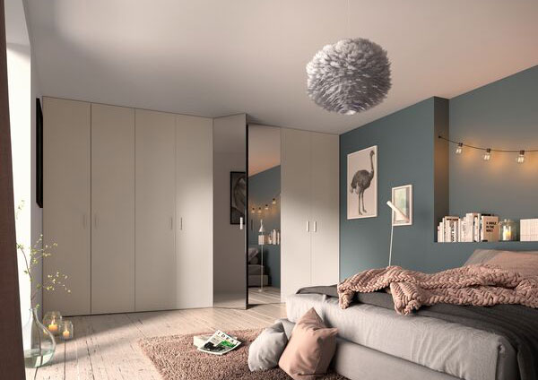 Porte de placard battante sur mesure ykario