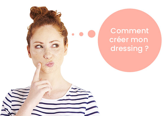 femme se posant la question comment créer son dressing ?