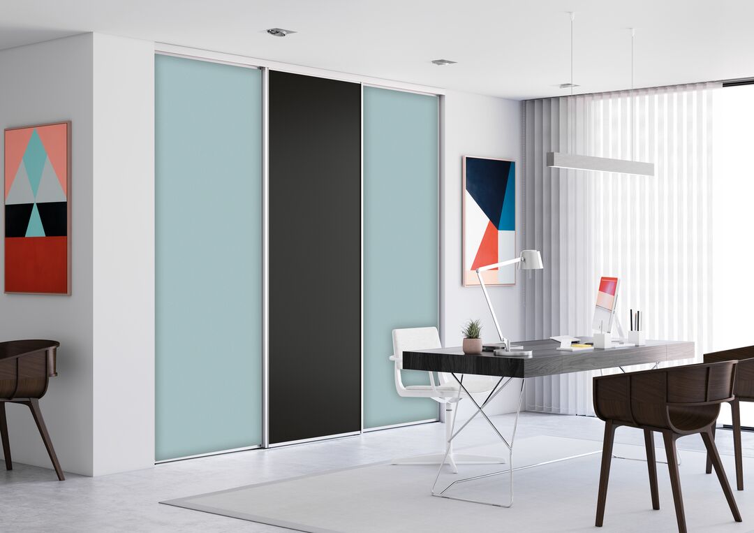 Portes de placard sur-mesure Ykario 3 portes, modèle Classic